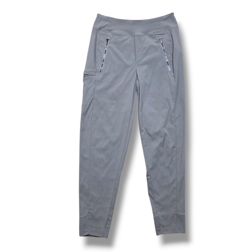 Athleta Trekkie Relaxed Mid Rise Jogger Womens 0 Blue Cargo‎ Hiking Ripstop